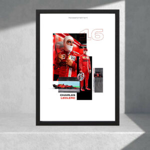 Cuadro Decorativo Charles Leclerc 05 - Tamaño A3 30x40 Cm