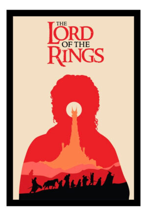 Cuadro Decorativo Cine - El Señor De Los Anillos 19 A3 30x40