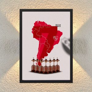 Cuadro Decorativo Independiente Avellaneda 15 - A3 30x40 Cm