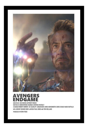 Cuadro Decorativo Cine - Avengers Endgame 09 - A3 30x40 Cm