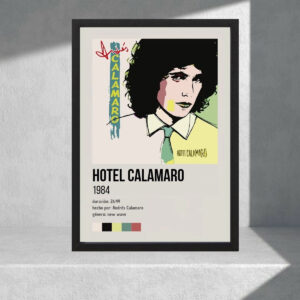 Cuadro Decorativo Andres Calamaro, Hotel Calamaro - A3 30x40