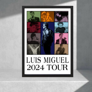Cuadro Decorativo Música - Luis Miguel 01 - A3 30x40