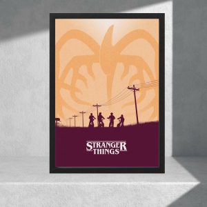 Cuadro Decorativo Series - Stranger Things 08 - A3 30x40 Cm