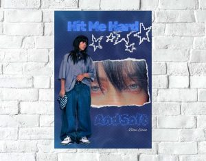 Poster Lámina Decorativa Billie Eilish 10 Tamaño A3 30x42 Cm