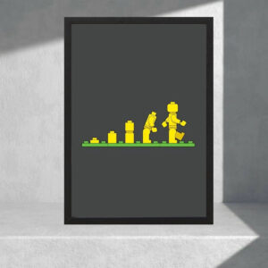 Cuadro Decorativo Videojuegos - Lego 07 - Tamaño A3 30x40