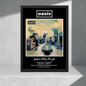 Cuadro Decorativo Musica - Oasis - Modelo 25 - A3 30x40 Cm