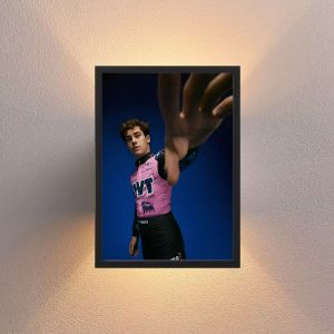 Cuadro F1 Franco Colapinto Alpine 09 - Tamaño A3 30x40 Cm