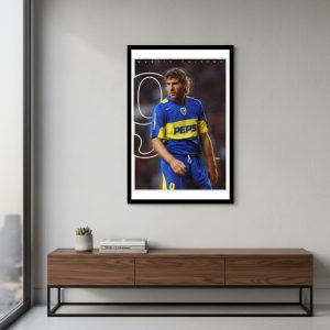 Cuadro Decorativo Boca Juniors - Palermo 14 - A3 30x40 Cm