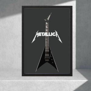 Cuadro Decorativo Musica - Metallica 07 - A3 30x40