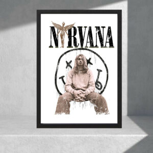 Cuadro Decorativo Musica - Nirvana 07 - A3 30x40