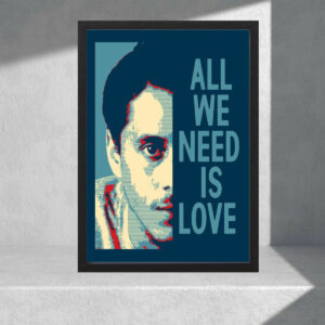 Cuadro Decorativo Musica - Canserbero 02 - A3 30x40 Cm
