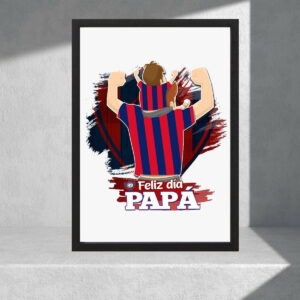 Cuadro Decorativo San Lorenzo - Día Del Padre - A3 30x40 Cm