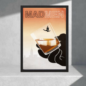 Cuadro Decorativo Series - Mad Men 13 - A3 30x40 Cm