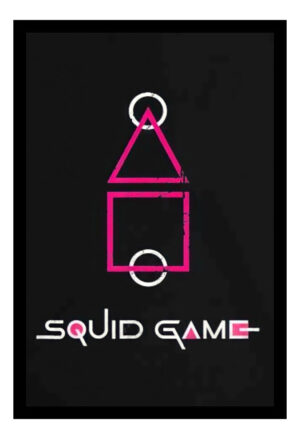 Cuadro Decorativo Series, El Juego Del Calamar 02 - A3 30x40