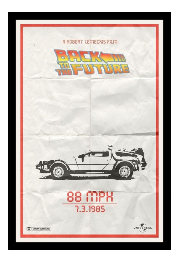 Cuadro Decorativo Cine - Back To The Future 26 - A3 30x40