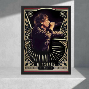 Cuadro Decorativo Musica - Guasones 05 - Tamaño A3 30x40