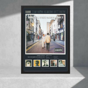 Cuadro Decorativo Musica - Oasis - Modelo 24 - A3 30x40 Cm