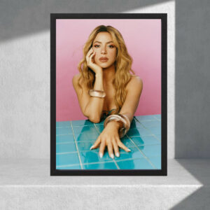 Cuadro Decorativo Música - Shakira 03 - A3 30x40
