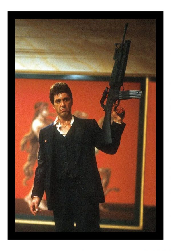 Cuadro Decorativo Cine - Scarface 01 - A3 30x40 Cm