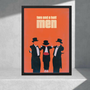 Cuadro Decorativo Series - Two And Half Men 05 - A3 30x40 Cm