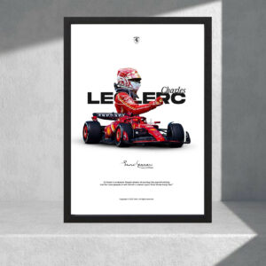 Cuadro Decorativo Charles Leclerc 07 - Tamaño A3 30x40 Cm