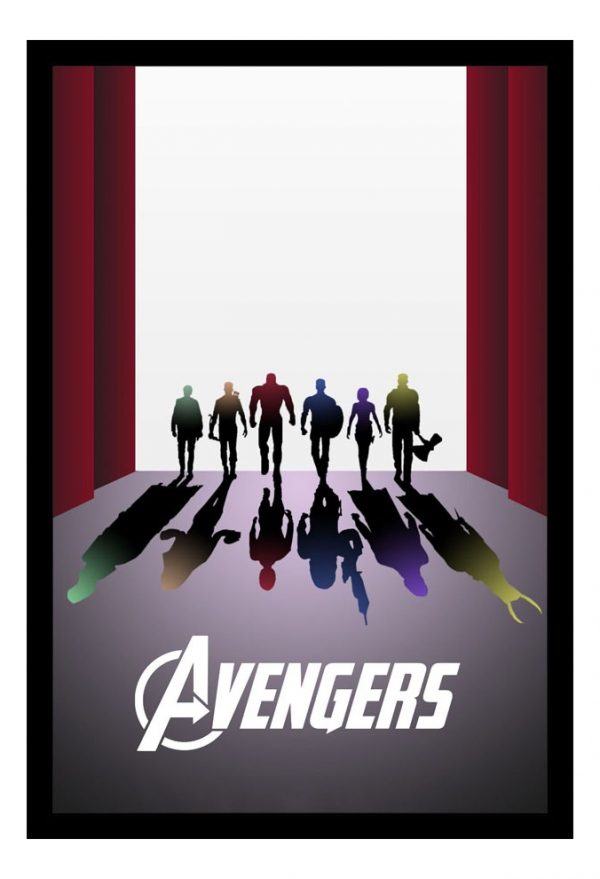 Cuadro Decorativo Cine - Avengers Endgame 05 - A3 30x40 Cm