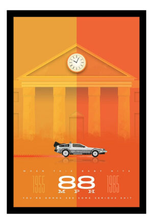 Cuadro Decorativo Cine - Back To The Future 13 - A3 30x40
