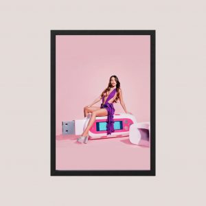 Cuadro Poster Emilia Mernes Mp3 07 - Tamaño A3 30x40 Cm