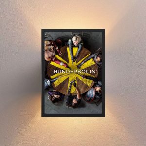 Cuadro Decorativo Marvel Thunderbolts 06, Tamaño A3 30x40 Cm