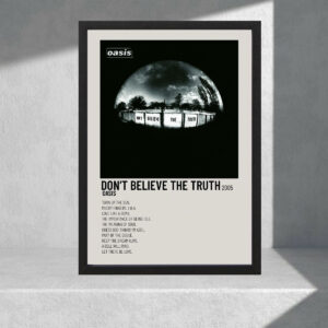 Cuadro Decorativo Musica - Oasis - Modelo 12 - A3 30x40 Cm