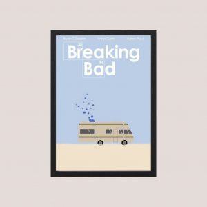 Cuadro Decorativo Breaking Bad 09 - Tamaño A3 30x40 Cm