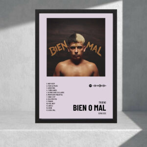 Cuadro Decorativo Trueno - Bien O Mal - A3 30x40 Cm