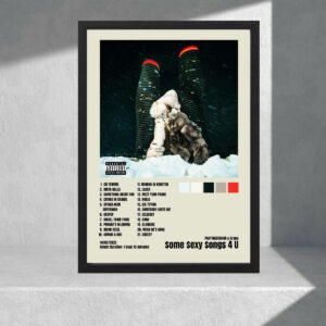 Cuadro Decorativo Musica - Drake - Modelo 09 - A3 30x40