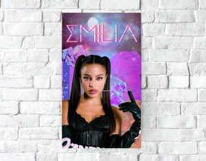 Poster Lámina Decorativa Emilia Mernes 31 Tamaño A3 30x42 Cm