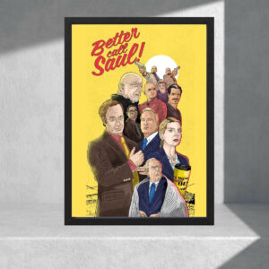 Cuadro Decorativo Series - Better Call Saul 08 - A3 30x40 Cm