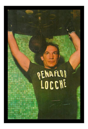 Cuadro Decorativo Boxeo - Nicolino Locche 02 - A3 30x40