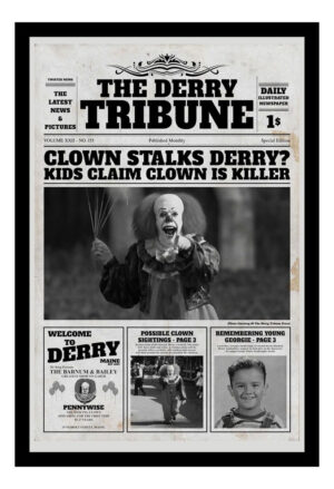 Cuadro Decorativo Cine - It - Pennywise 02 - A3 30x40