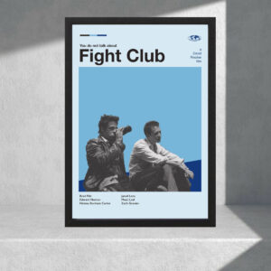 Cuadro Decorativo Cine - Fight Club 01 - Tamaño A3 30x40