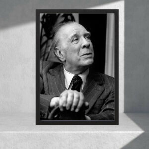 Cuadro Decorativo Literatura - Borges 06 - A3 30x40