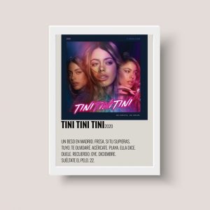 Cuadro Decorativo Disco Tini Tini Tini - Tamaño A3 30x40 Cm