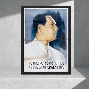 Cuadro Decorativo Politico - Peron 02 - Tamaño A3 30x40