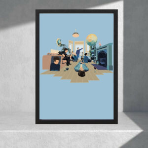 Cuadro Decorativo Musica - Oasis - Modelo 21 - A3 30x40 Cm