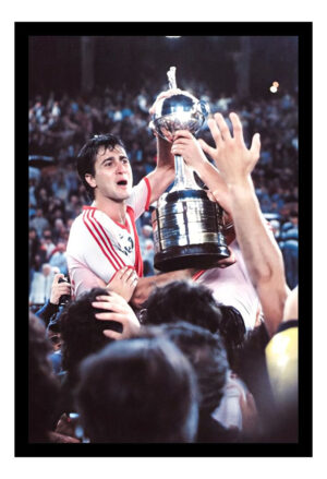 Cuadro Decorativo River Plate - Beto Alonso 10 - A3 30x40