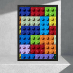 Cuadro Decorativo Videojuegos - Lego 05 - Tamaño A3 30x40
