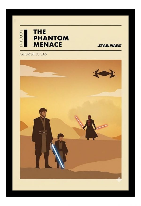 Cuadro Decorativo Star Wars - Episode 1 - A3 30x40 Cm