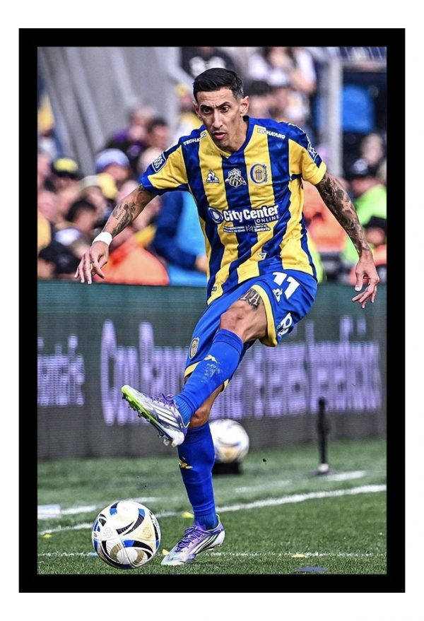 Cuadro Decorativo Rosario Central - Di Maria 12 - A3 30x40