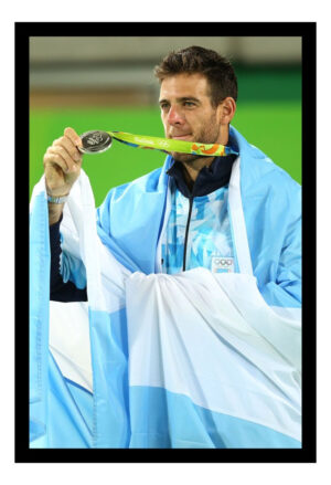 Cuadro Decorativo Tenis - Del Potro 06 - A3 30x40 Cm