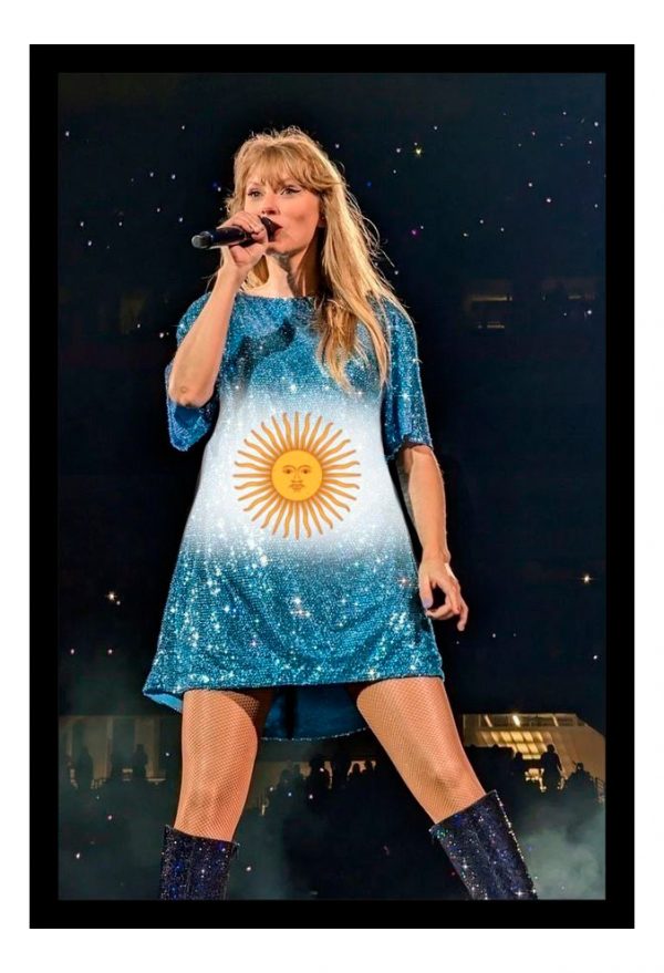 Cuadro Decorativo - Taylor Swift Argentina 04 - A3 30x40 Cm