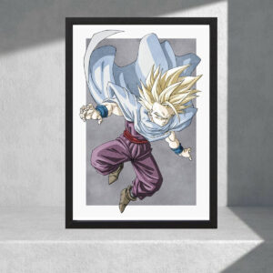 Cuadro Decorativo Dragon Ball Z - Gohan 01 - A3 30x40