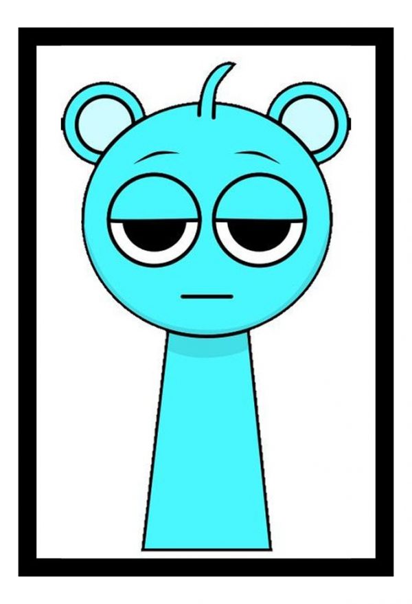 Cuadro Decorativo Infantil - Sprunki 03 - Tamaño A3 30x40